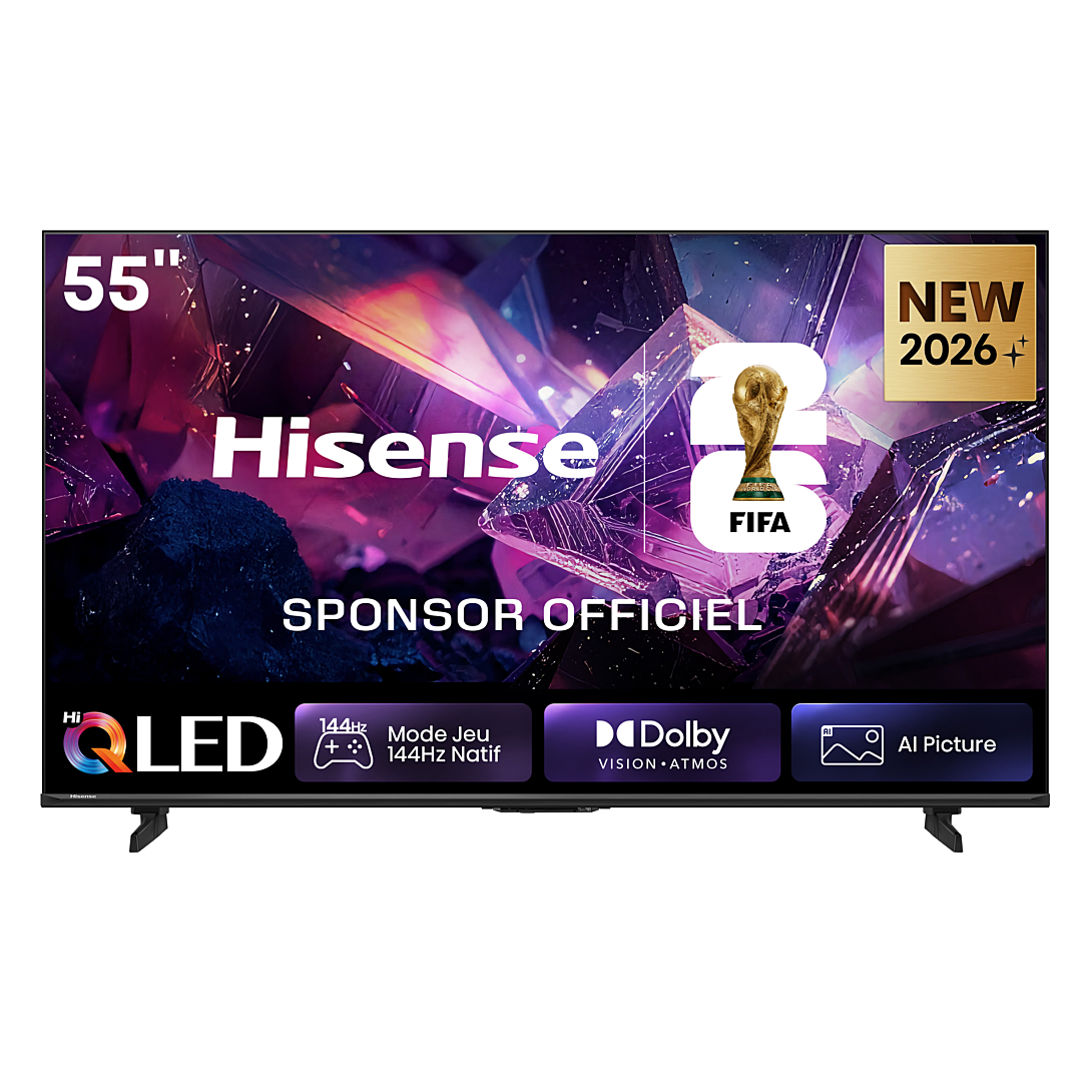 SMART TV 4K QLED 144Hz HISENSE 55E7S PRO Dolby Vision Atmos