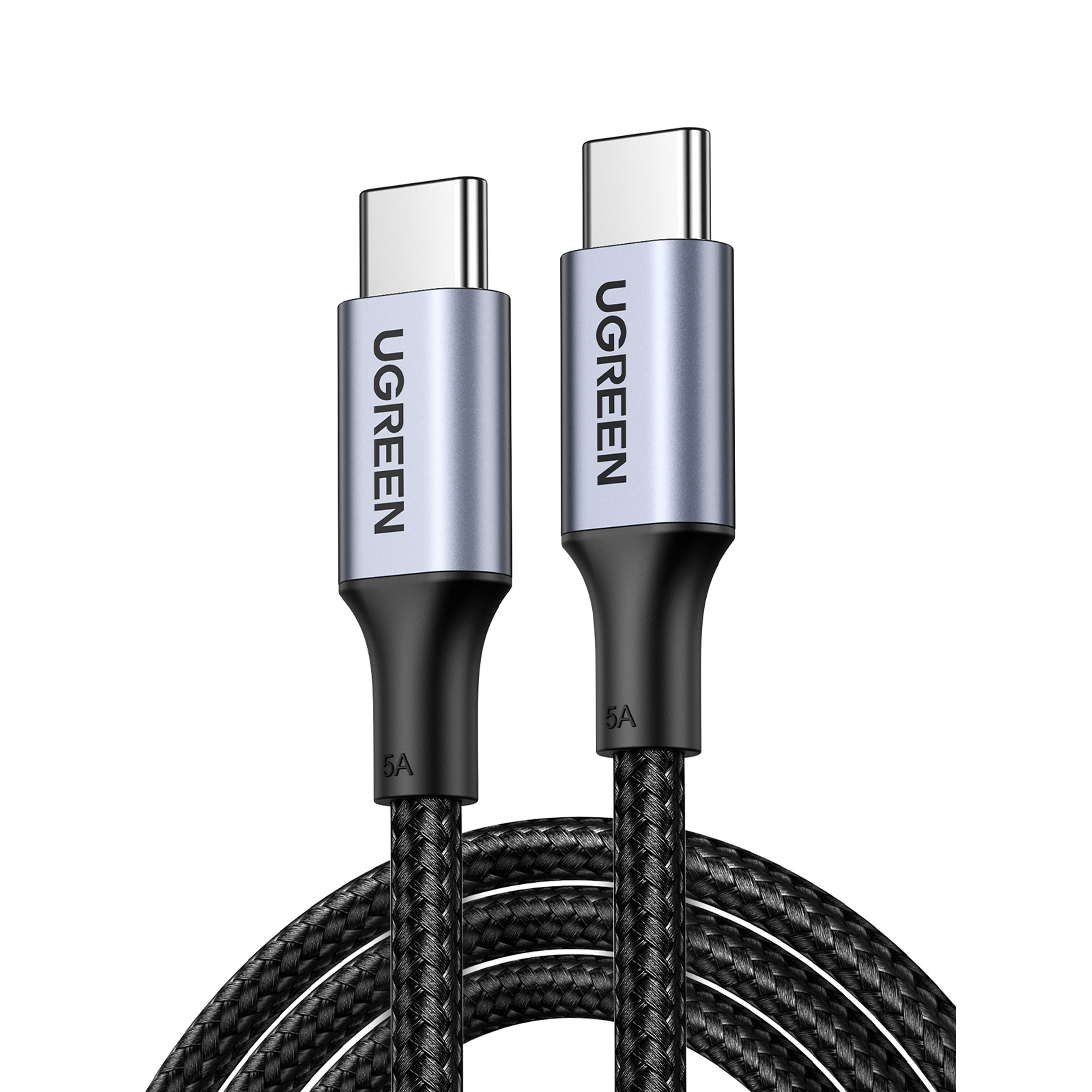 câble usb c renforcé 1m charge rapide - vue 2