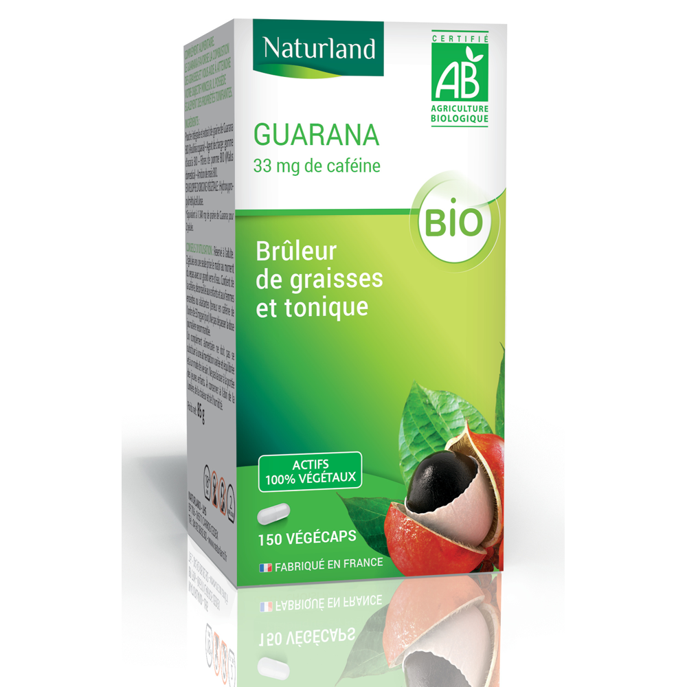Guarana bio, Brûleur de graisses 150 végécaps