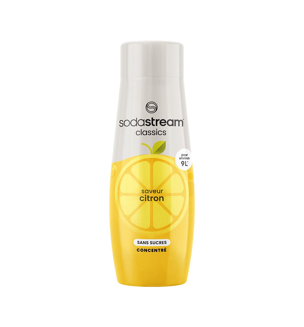 Concentré Saveur Citron Sans Sucres 440ml Sodastream