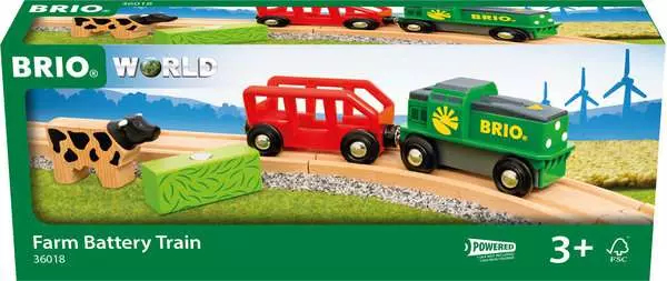 Locomotive BRIO Bi-directionnelle Jaune - Train En Bois à Piles, Modèle 33594, Neuf