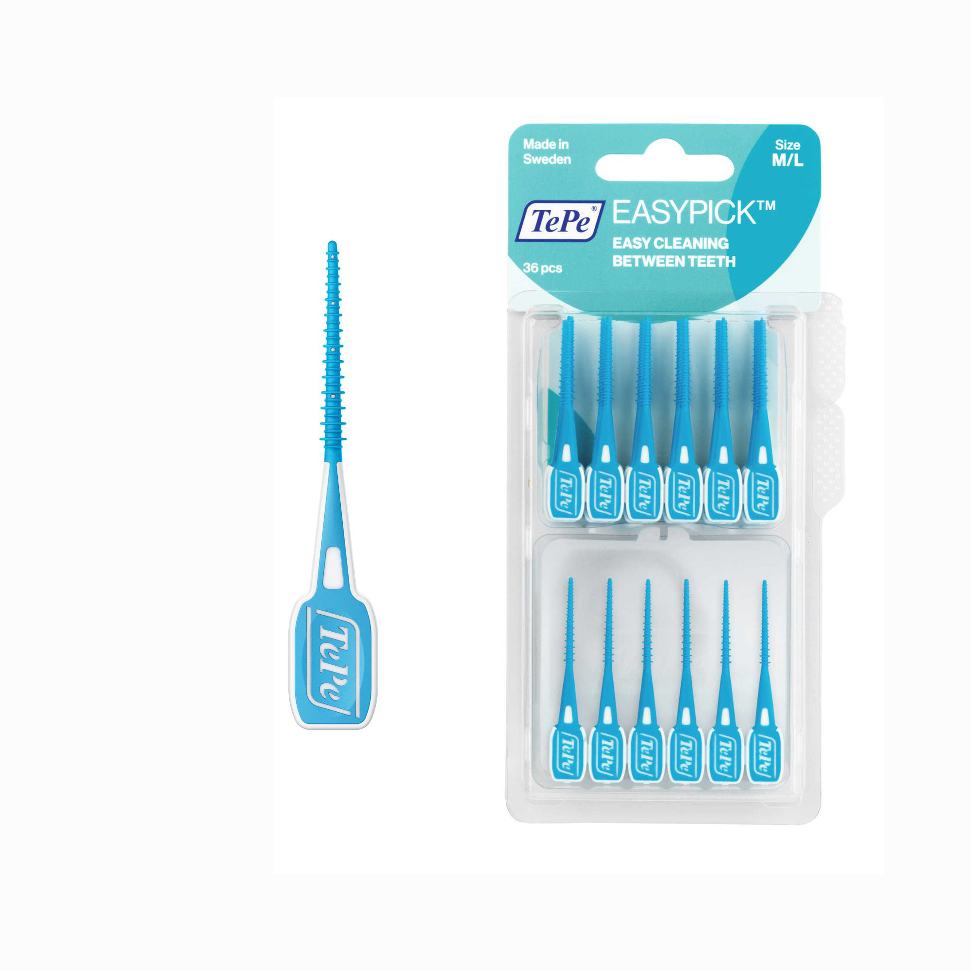 TePe Cure dents en silicone EasyPick™ / - vue 2