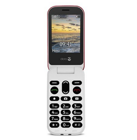 Téléphone mobile Doro 6040 ROUGE