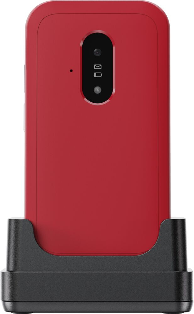 Doro Leva E22 7,11 cm (2.8) 127,8 g Rouge, Blanc Téléphone numérique