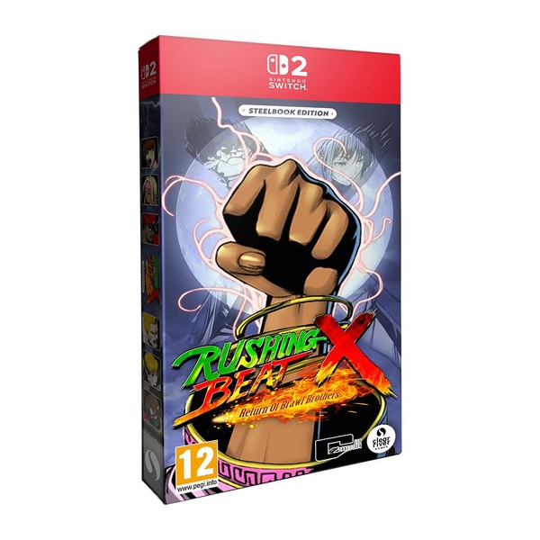 RUSHING BEAT X: Return of the Brawl Brothers - SteelBook® Edition (NINTENDO SWITCH 2)