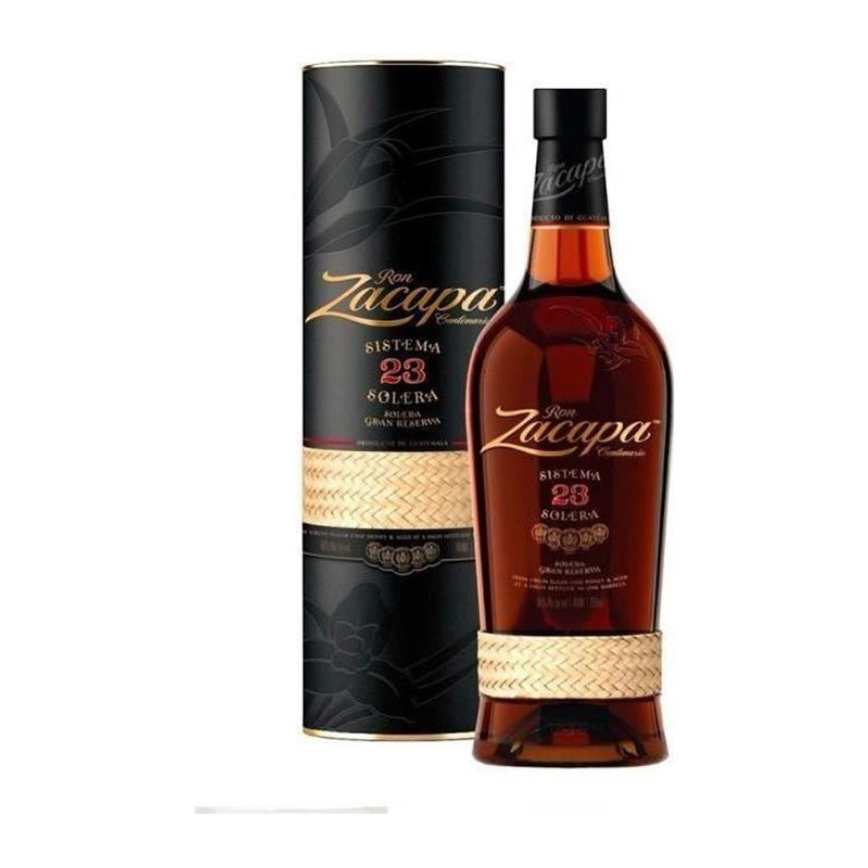Ron Zacapa 23 ans Solera Gran Reserva - Guatemala, 40% vol. - 70 cl