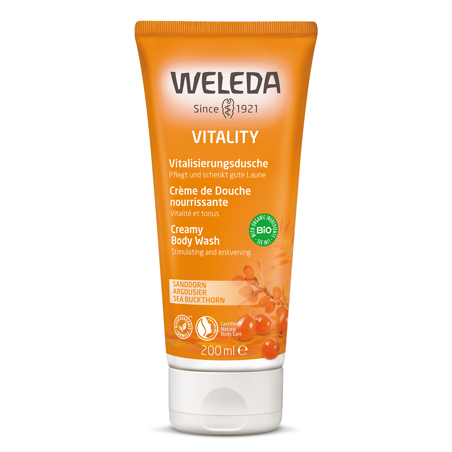 Crème de Douche nourrissante Argousier 200ml