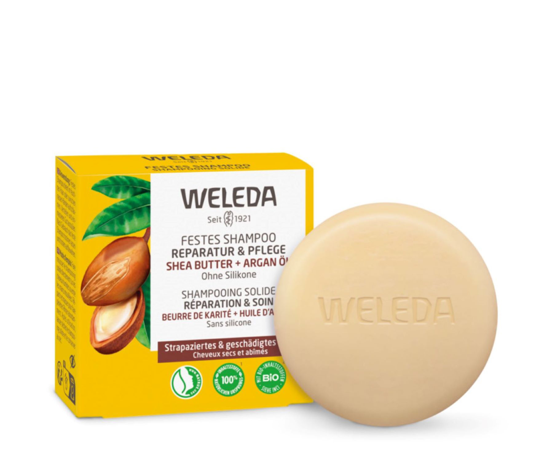 Weleda Shampooing Solide Volume & Brillance 50g - vue 2