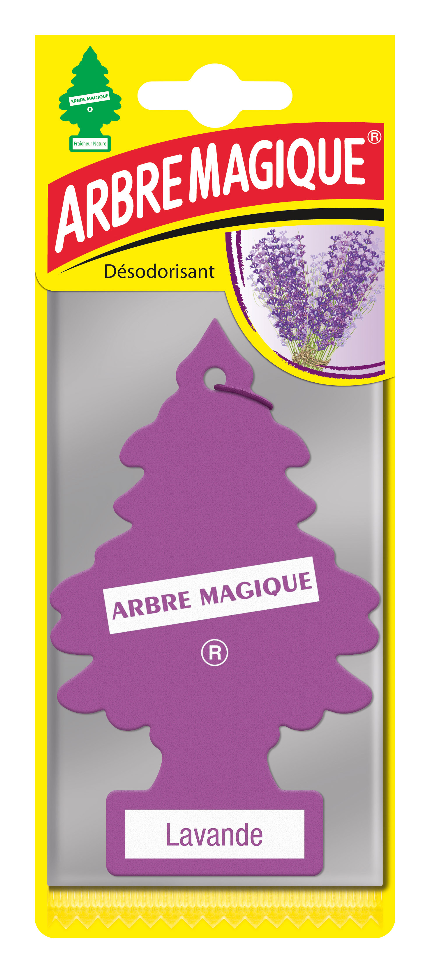 Désodorisant Voiture Lavande Arbre Magique 'arbre