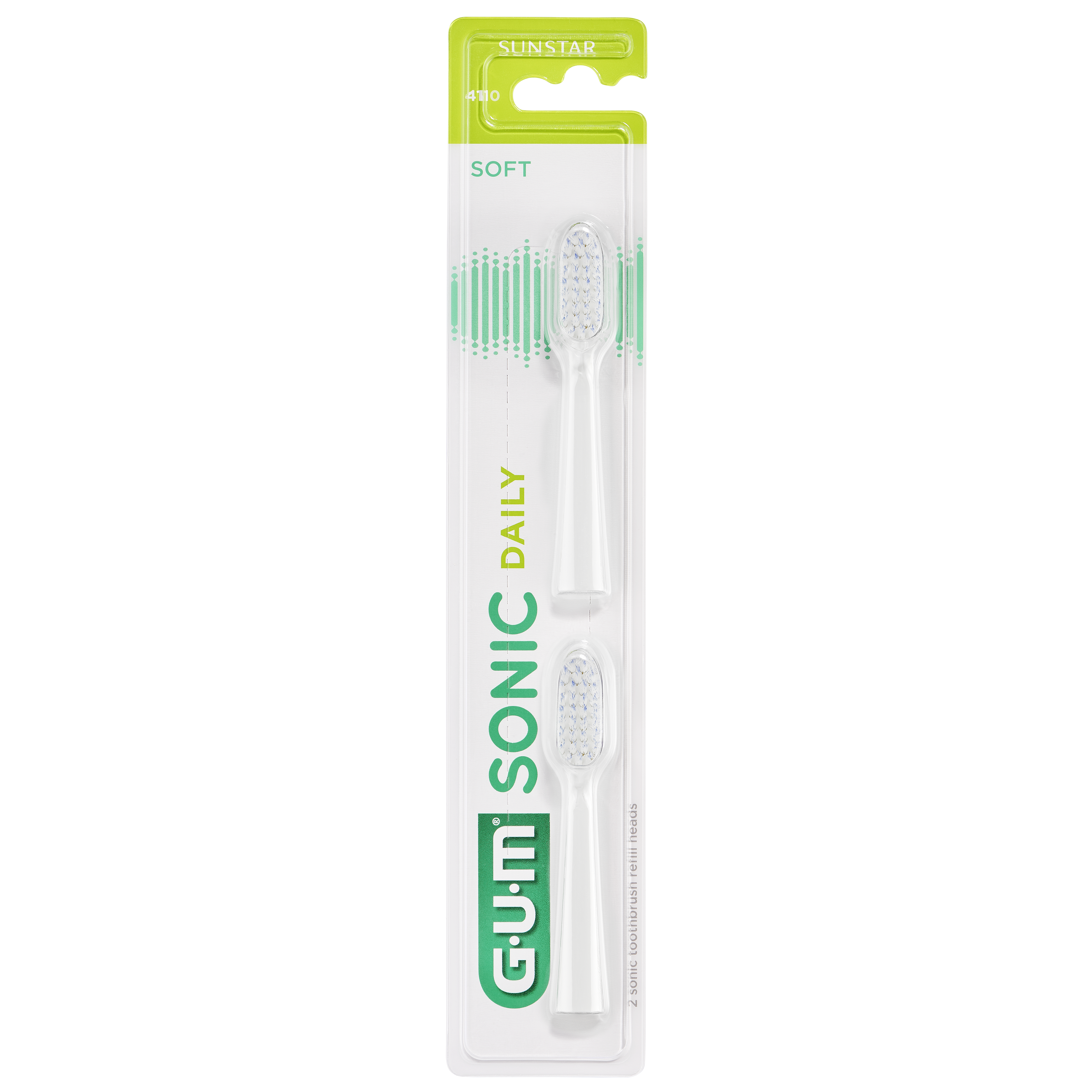 Recharges Brosse À Dents Gum Sonic Daily 4110 - vue 2