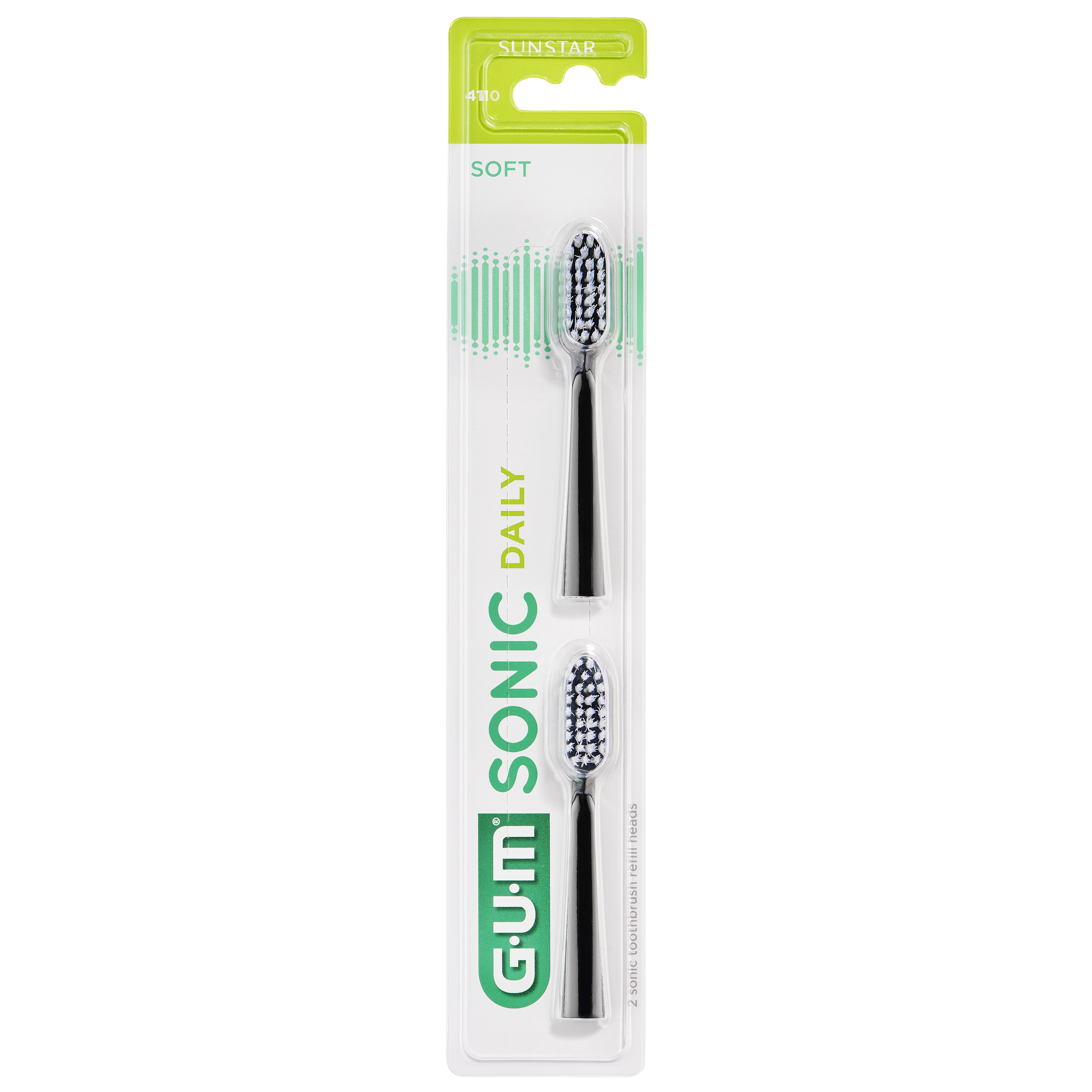 Recharges Brosse À Dents Gum Sonic Daily 4110 - vue 1