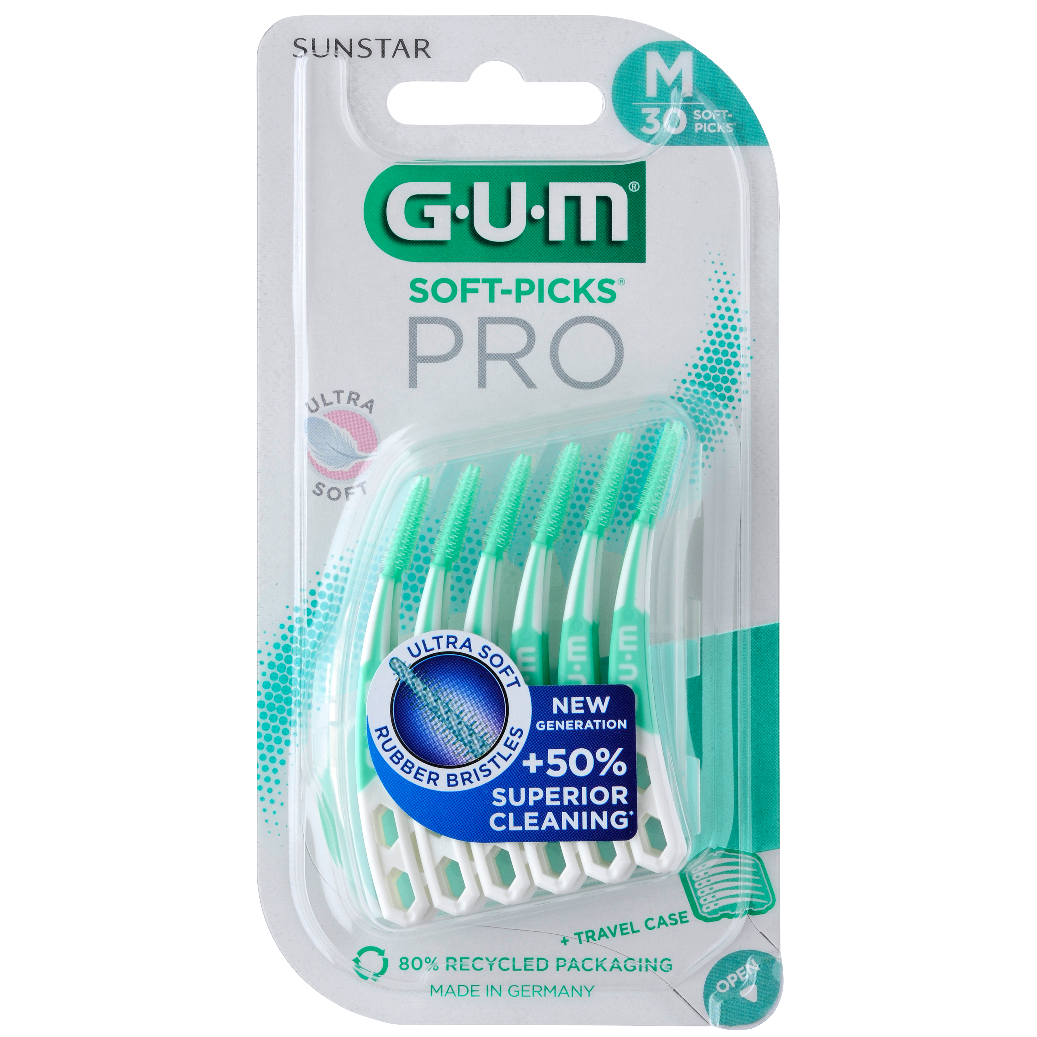 Batonnets Interdentaires Solft picks Pro Medium Gum Le Paquet De 6 Bâconnets - vue 2