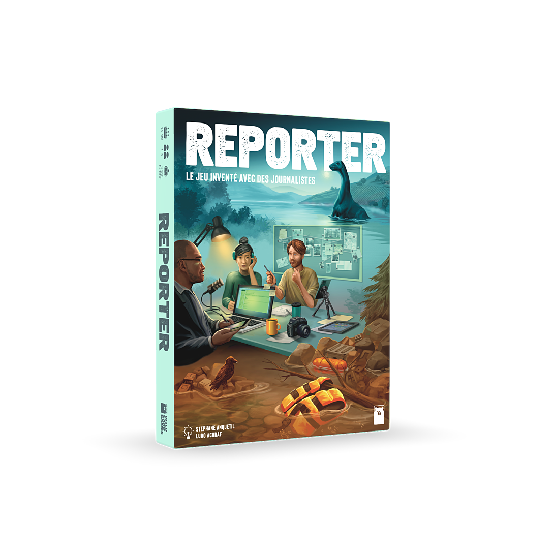 Jeu D'enquête Gigamic Reporter – 1 à 4 Joueurs - vue 2