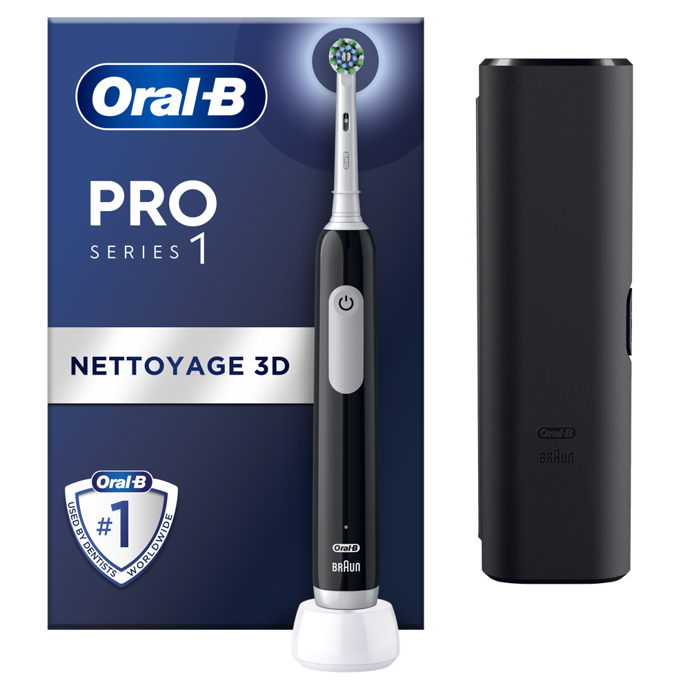 Brosse À Dents Électrique Noire Oral-B Pro Series 1