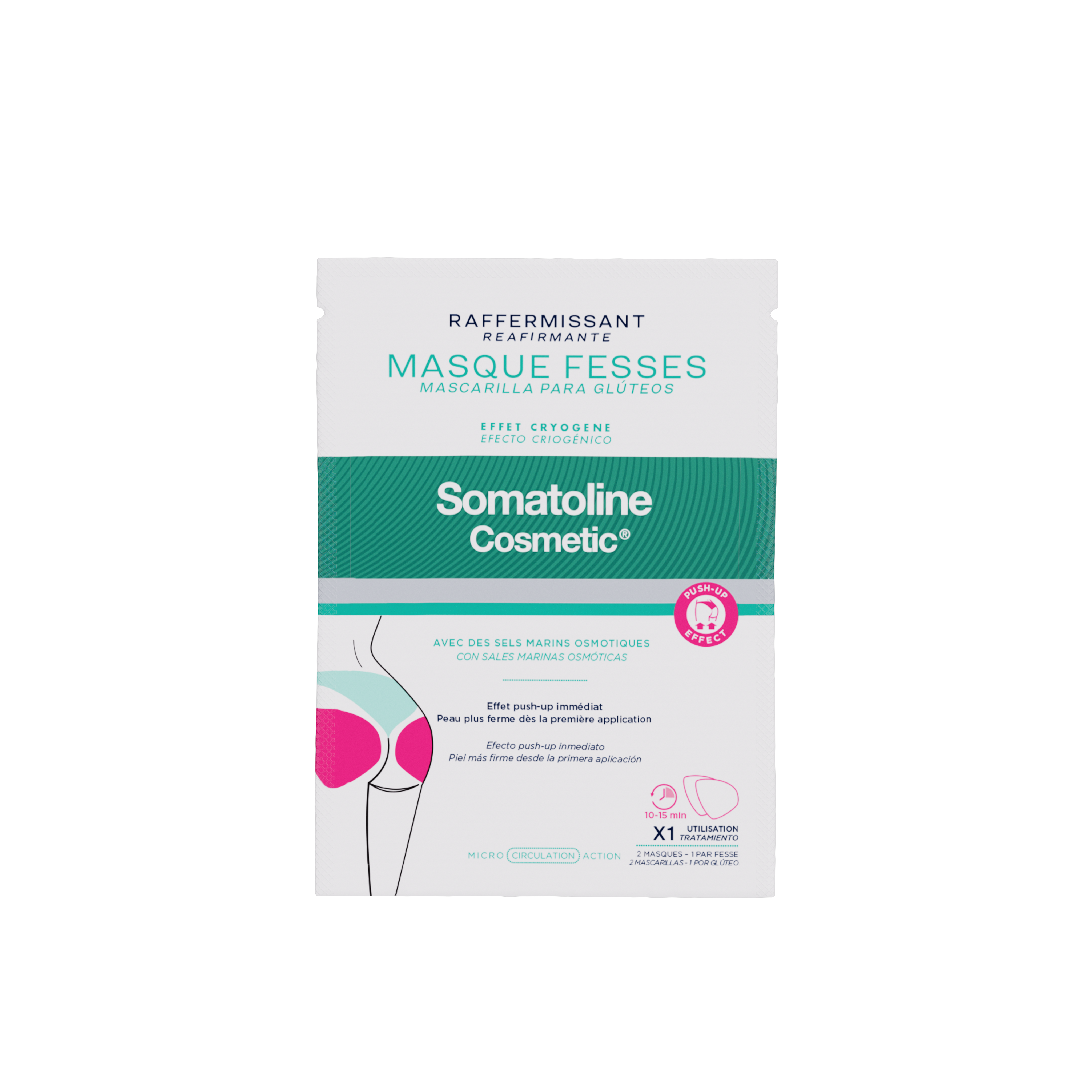 Somatoline Cosmetic Masque Fesse Tissu Push-Up