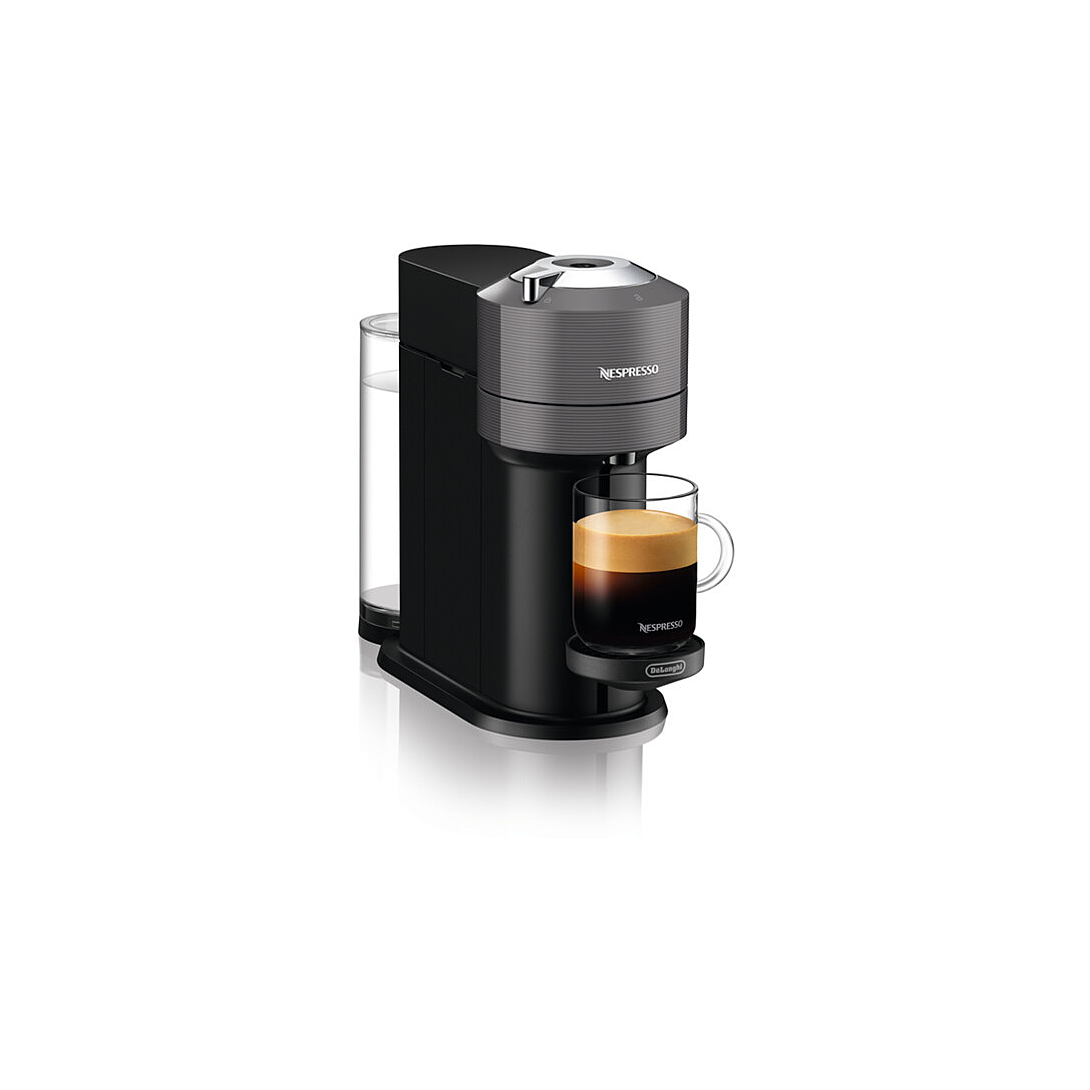 Delonghi Machine à café - ENV120.W - Blanc/Noir - Capsules Nespresso Vertuo - 19 bar