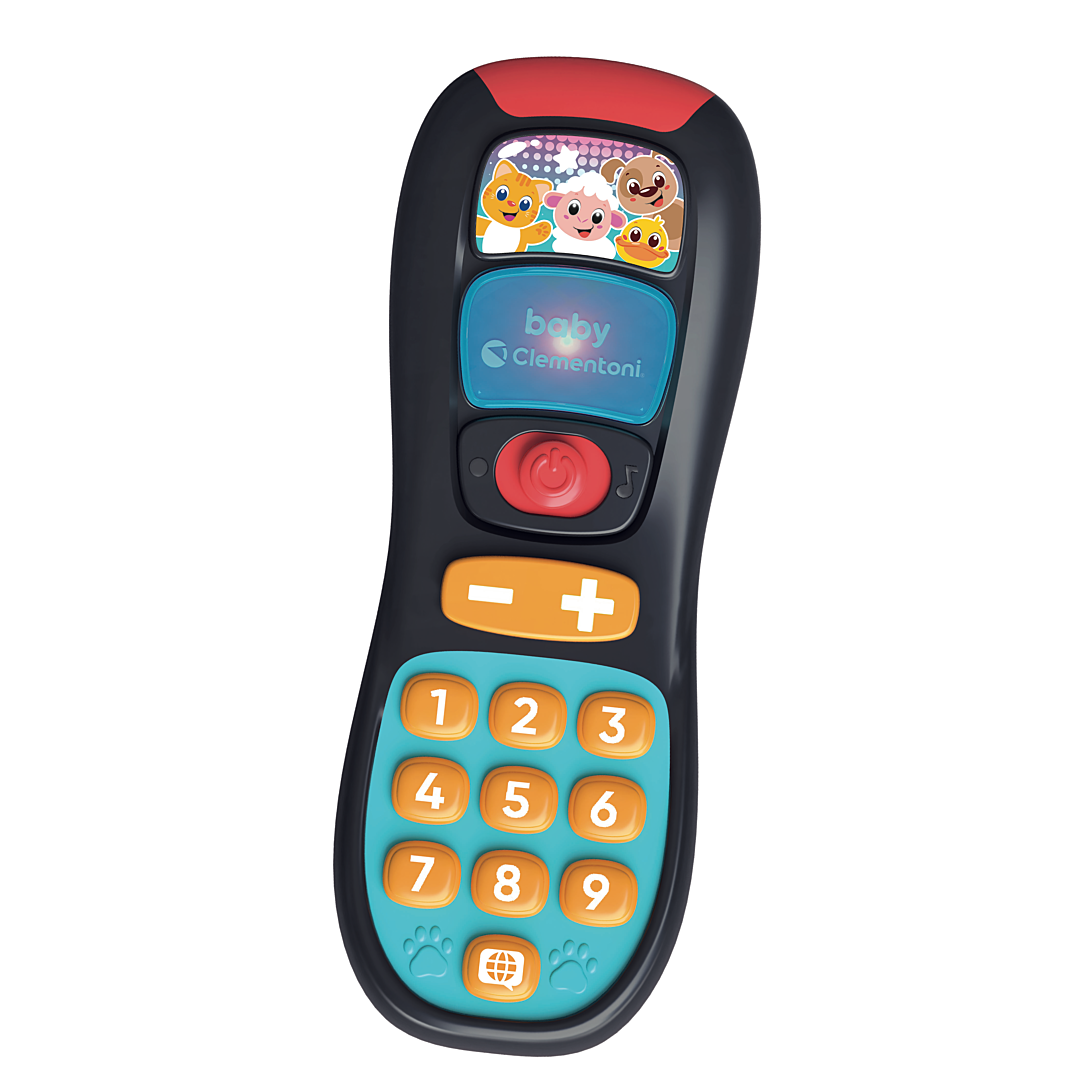 La télécommande de Bébé parlant CLEMENTONI