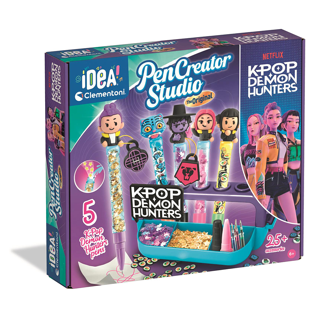 Kit Créatif Pen Creator Studio K Pop Demon Hunters CLEMENTONI - vue 2