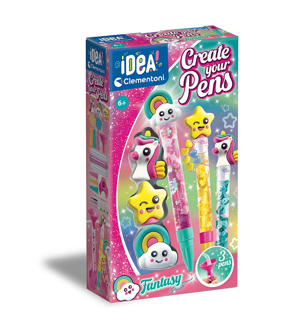 Crée tes stylos : Monstres Clementoni Jeux - vue 5