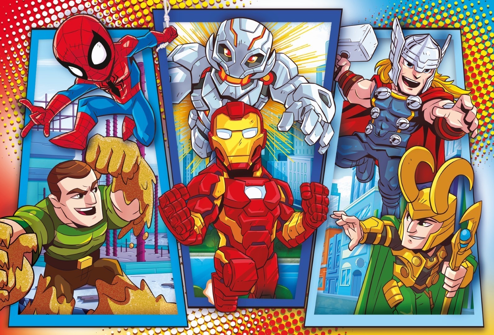 Educa Puzzle 500 Pièces Les Héros De Marvel – Puzzle Pour Enfants Et Adultes Avec Colle Fix Puzzle