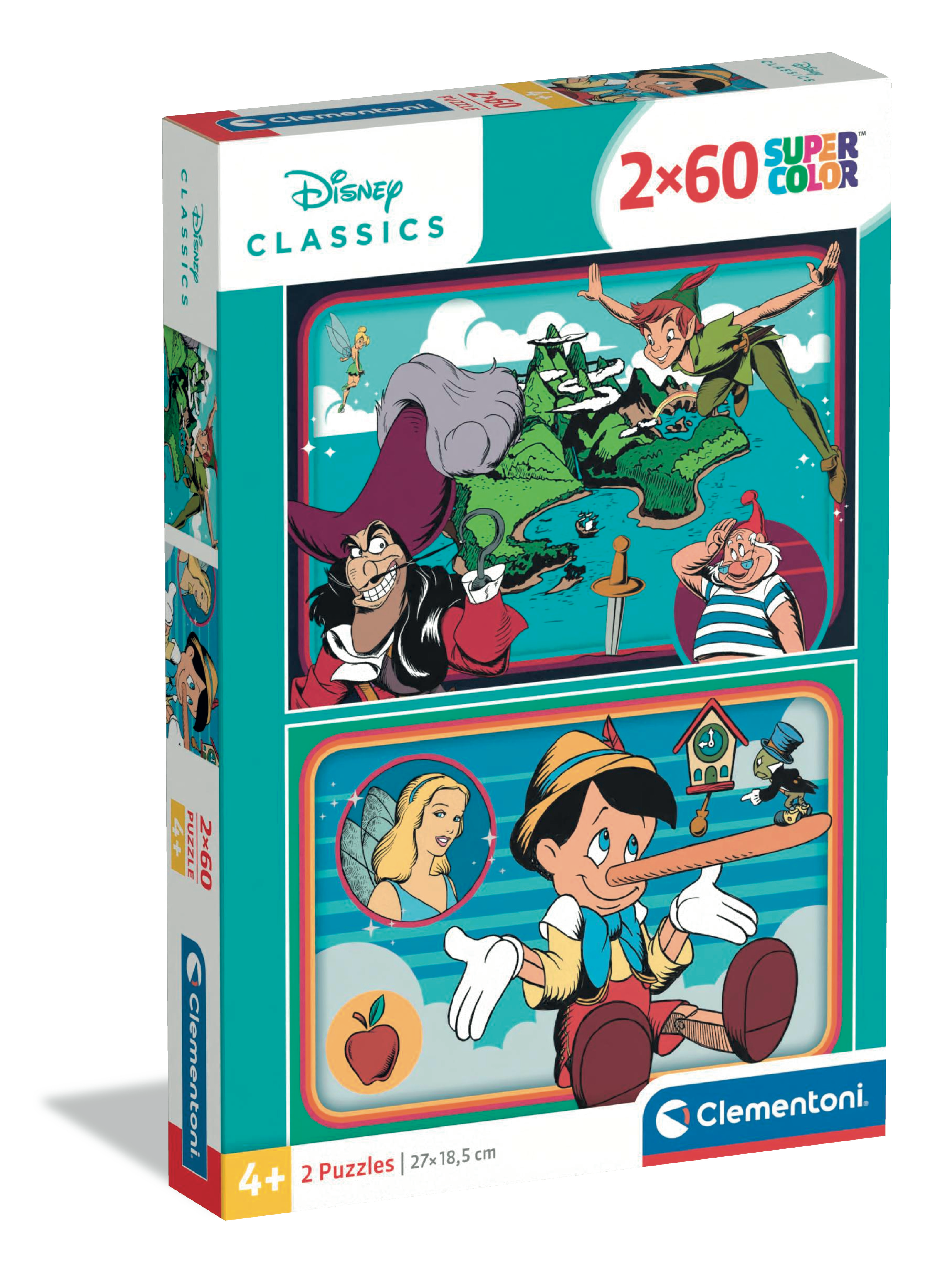 2x60 pièces - Disney Classic