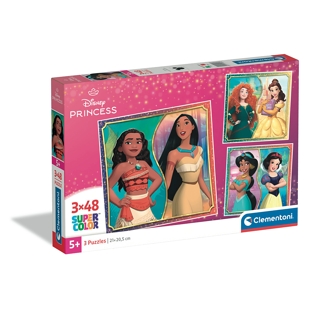 3x48 pièces - Disney Princess