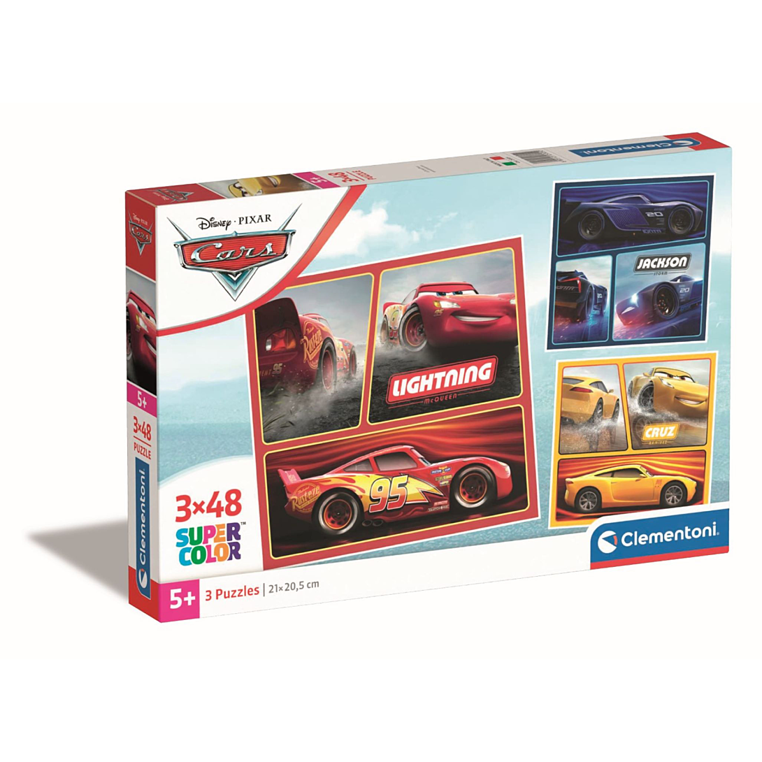 3x48 pièces Cars
