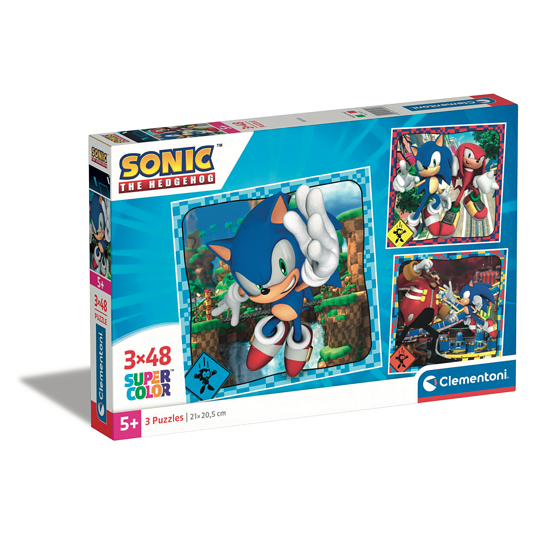 3x48 pièces Sonic