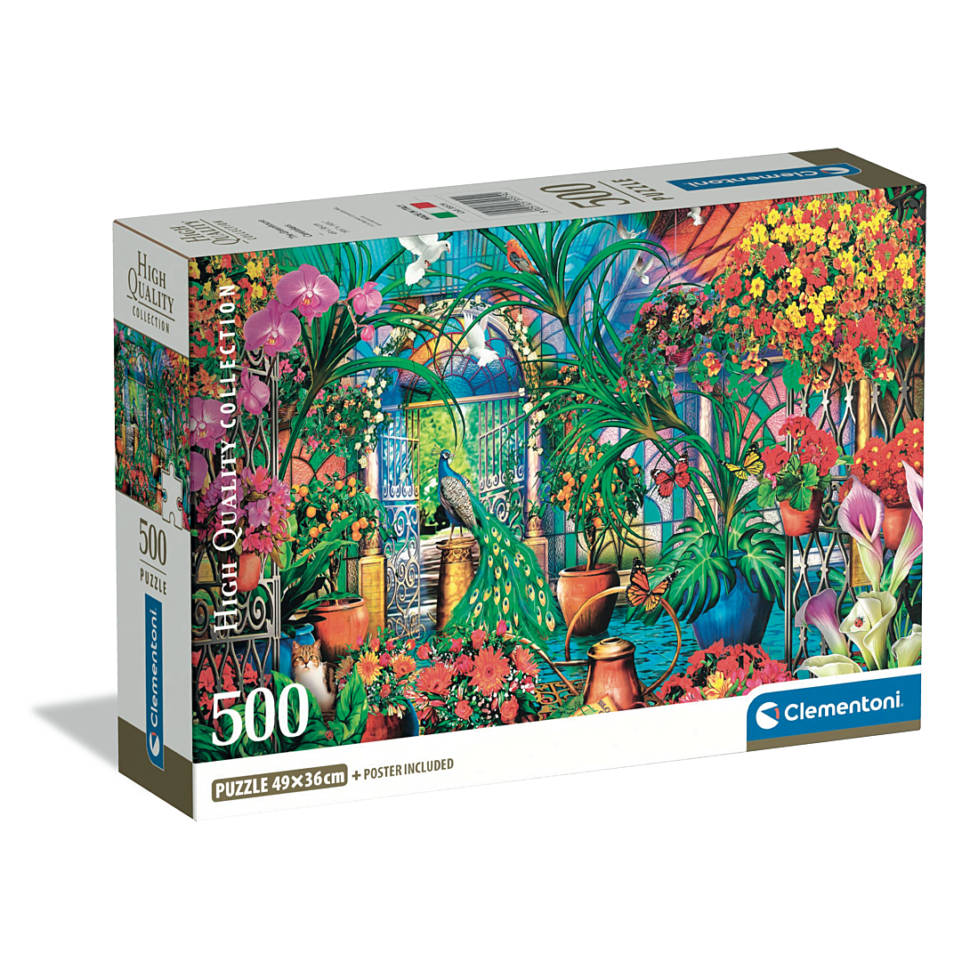 Puzzle Compact 500 pièces : Les Gardiens de la Serre Clementoni Puzzles