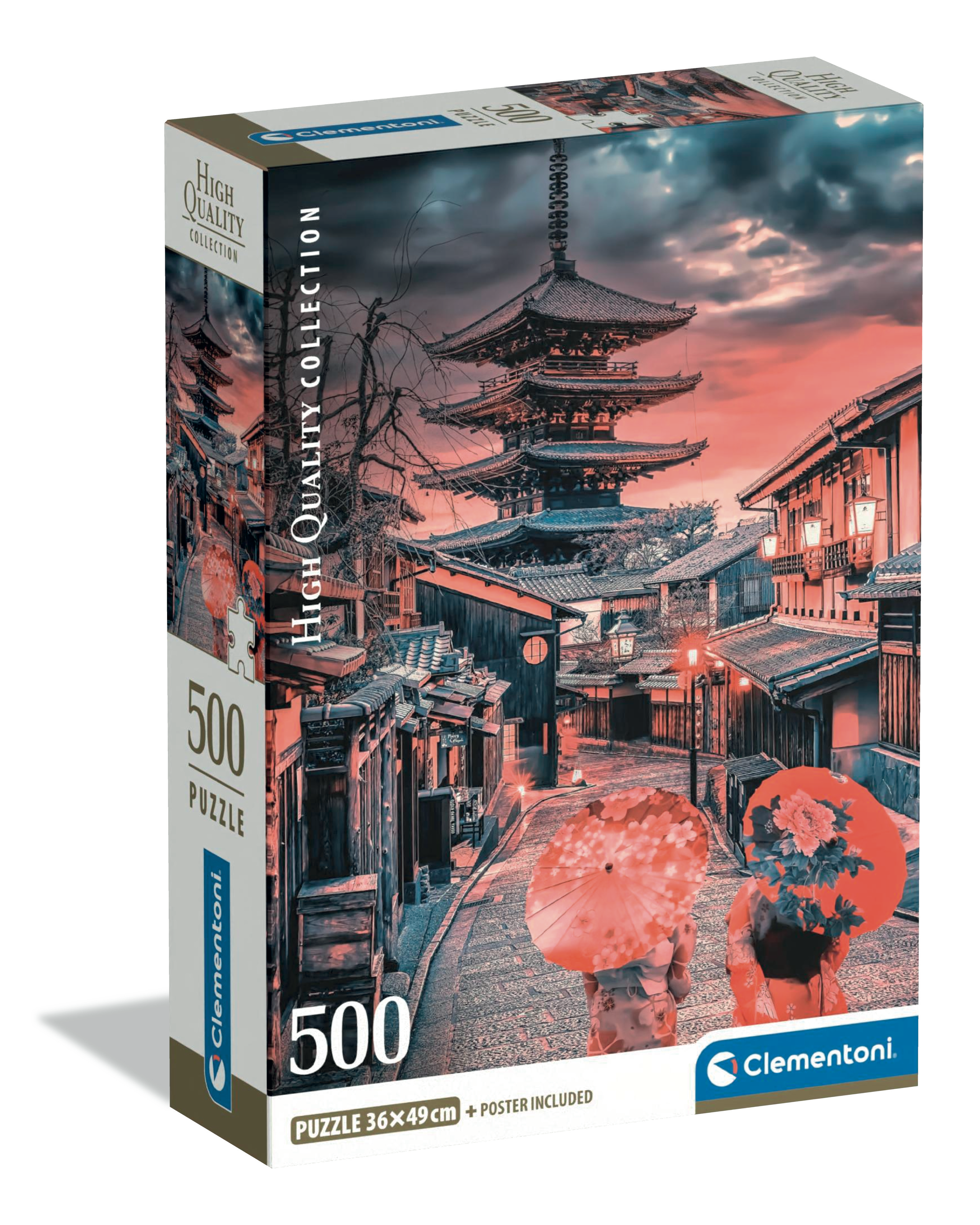 Compact 500 pièces - Evening in Kyoto