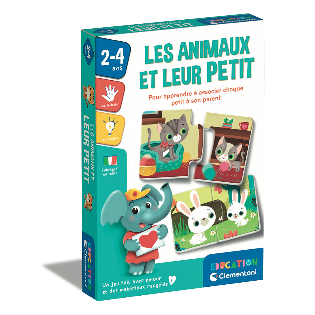 Éducation Clementoni Les Animaux Et Leur Petit - vue 2