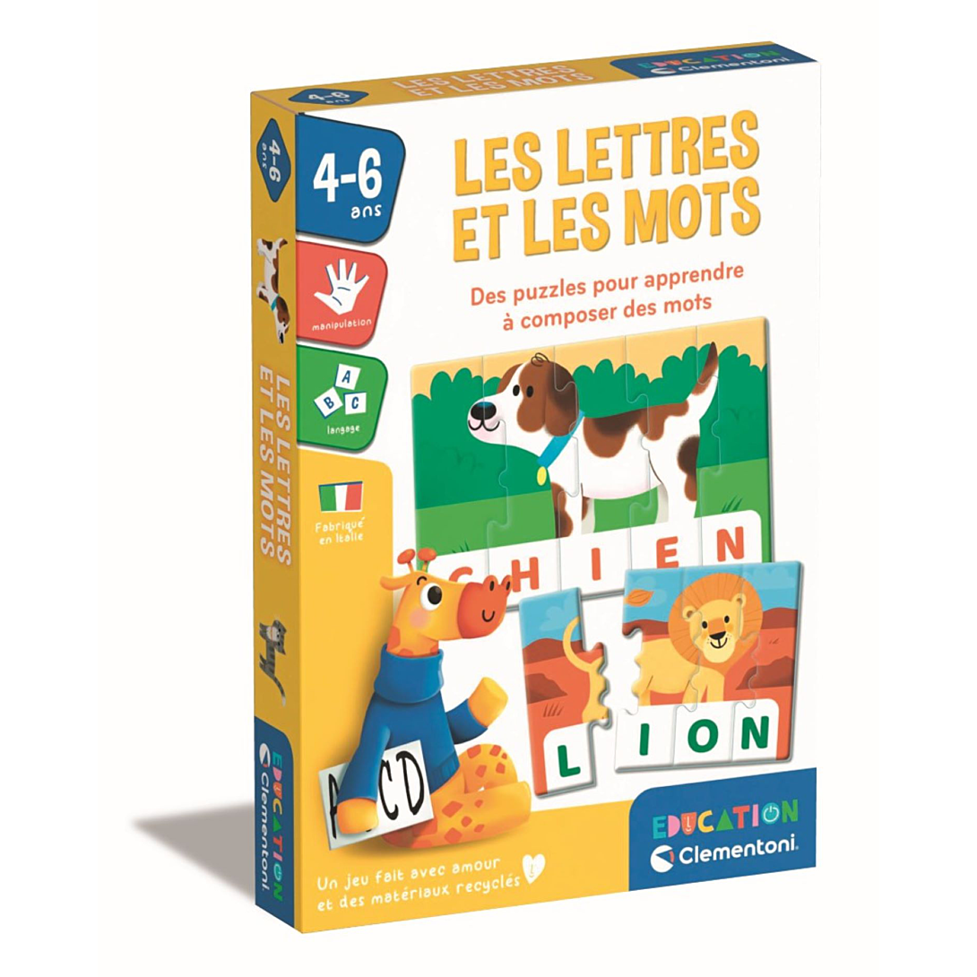 Les lettres et les mots Clementoni Jeux - vue 6