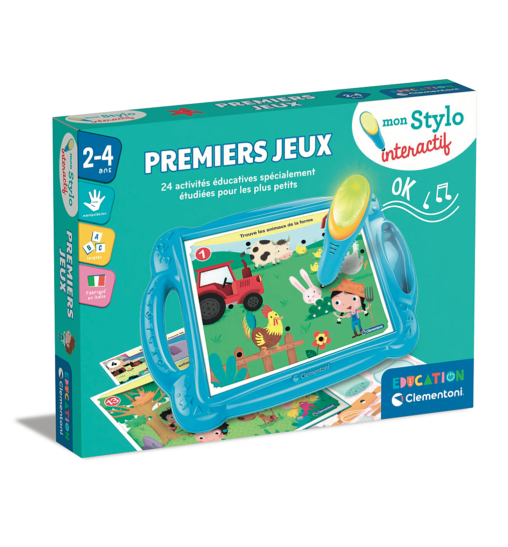 Mon stylo interactif Mes premiers jeux