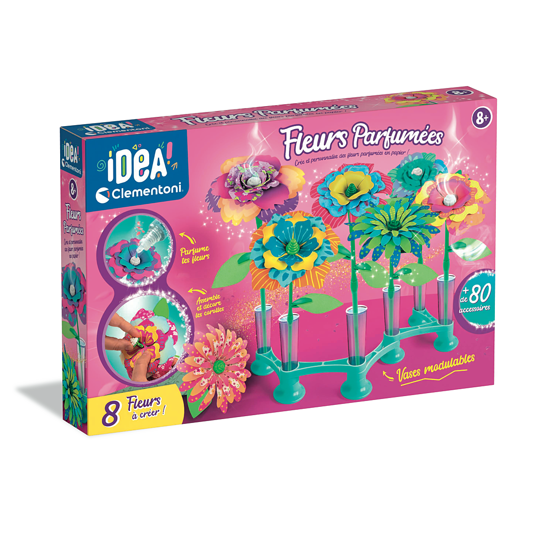 Kit Créatif Fleurs Parfumées Clementoni - 7 Créations Personnalisables - vue 3