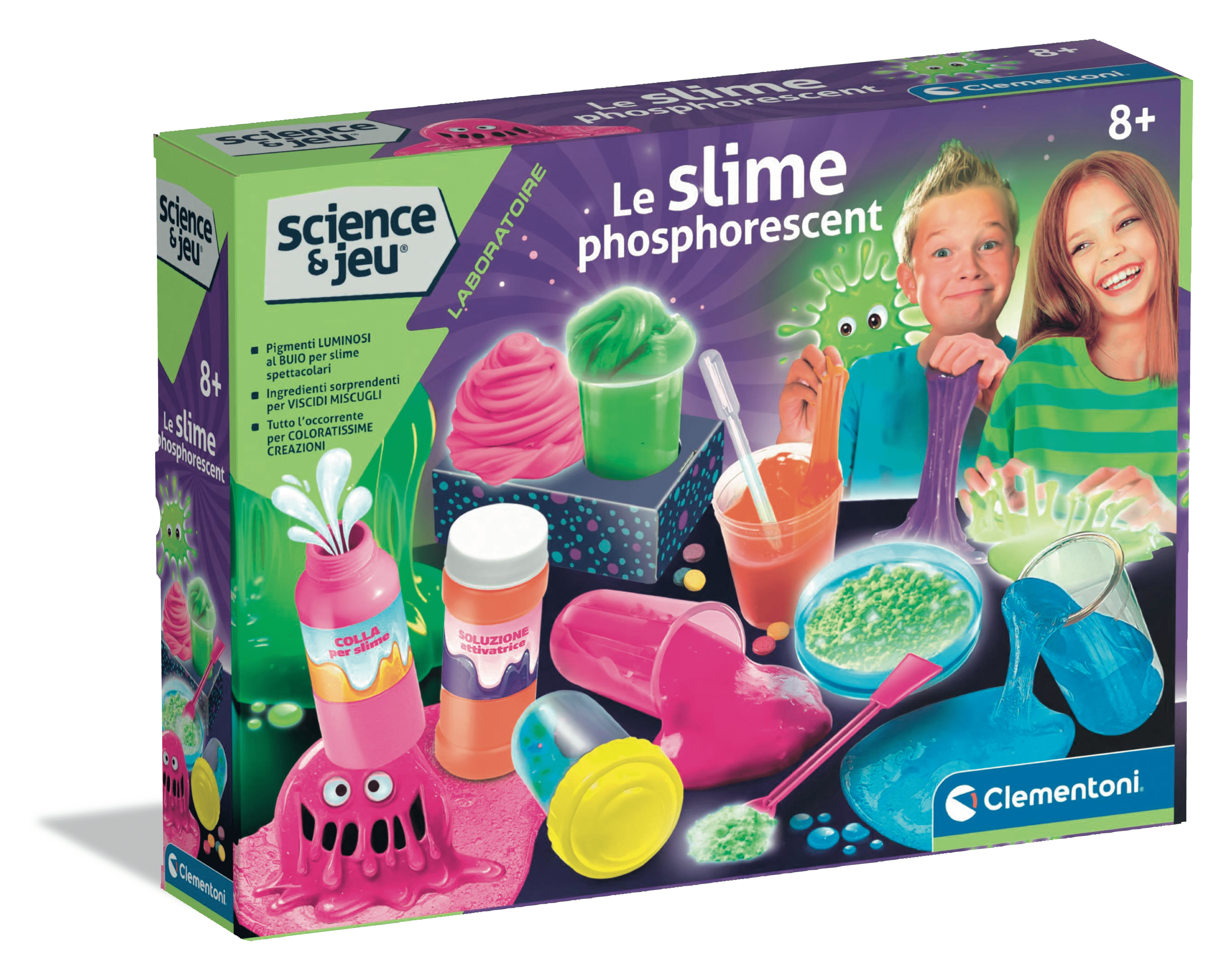 Le slime phosphorescent CLEMENTONI