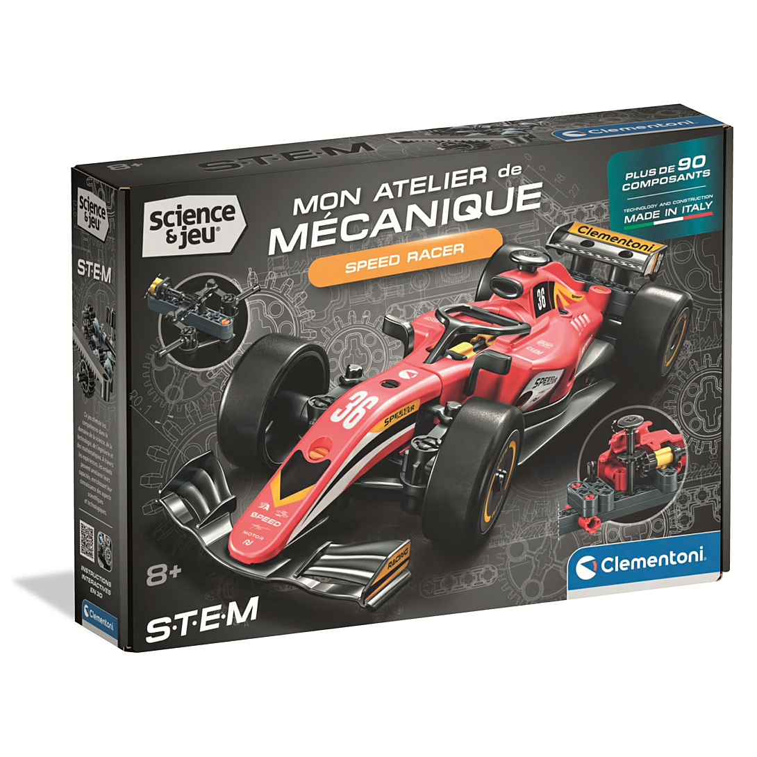 Jeu de construction Clementoni Speed Racer - vue 4