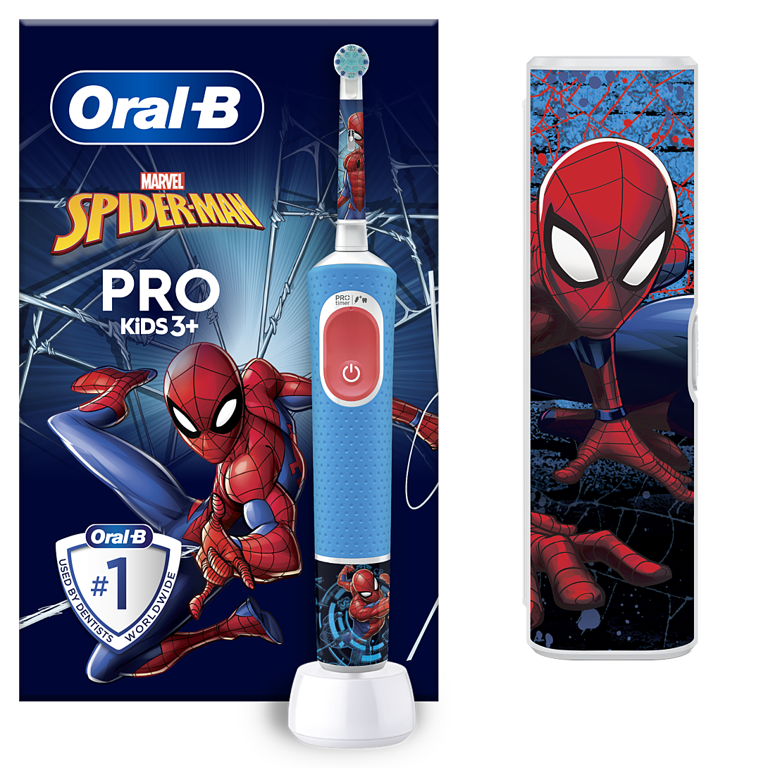 Brosse À Dents Électrique Oral-B Pro Kids Spider-Man
