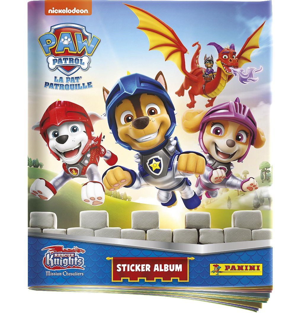 Panini Pat'Patrouille 2 – Super Équipe Starter Pack : 1 Classeur + 2 Pochettes + 1 Carte Limitée