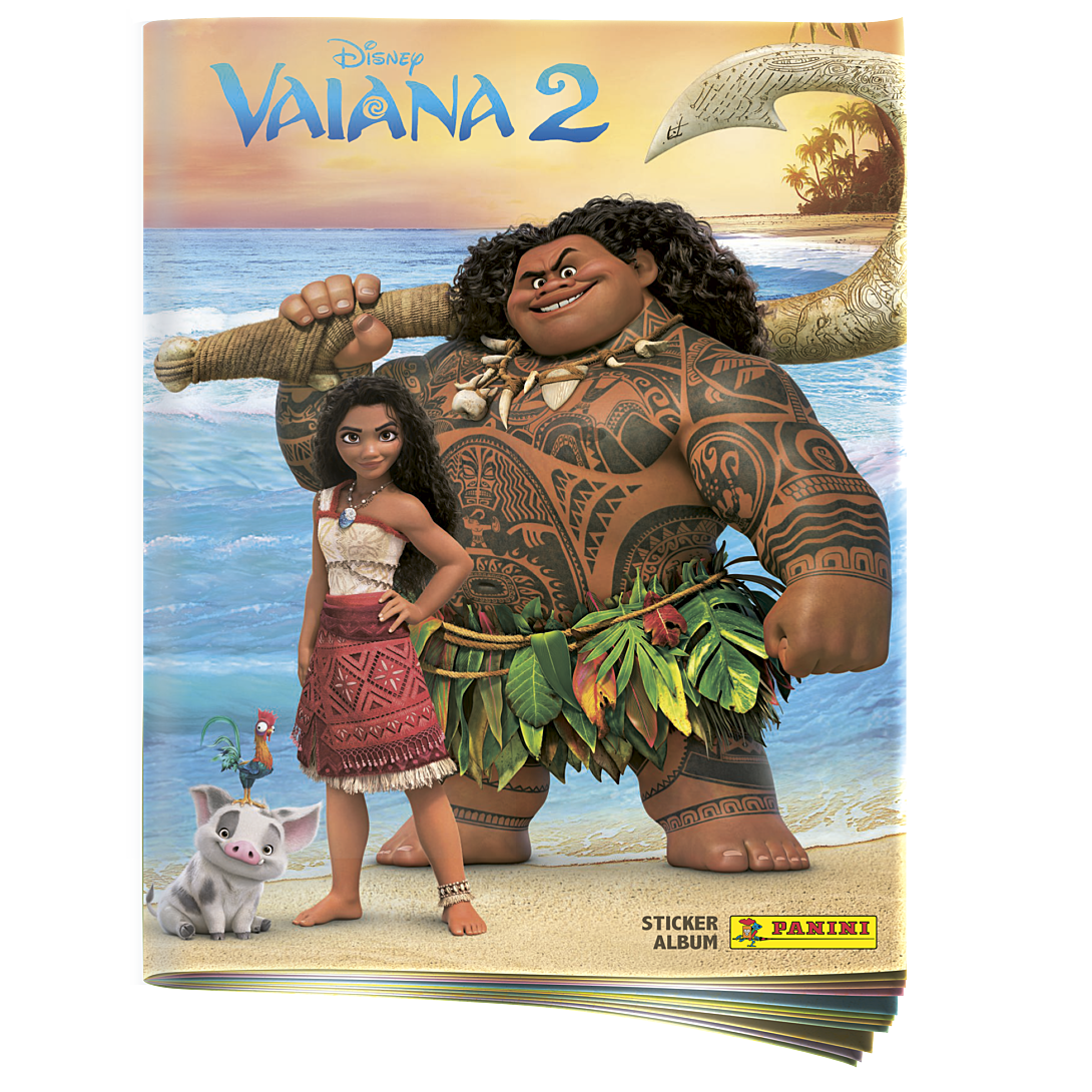Album PANINI Vaiana 2 192 stickers 48 brillants Aventure captivante - vue 3