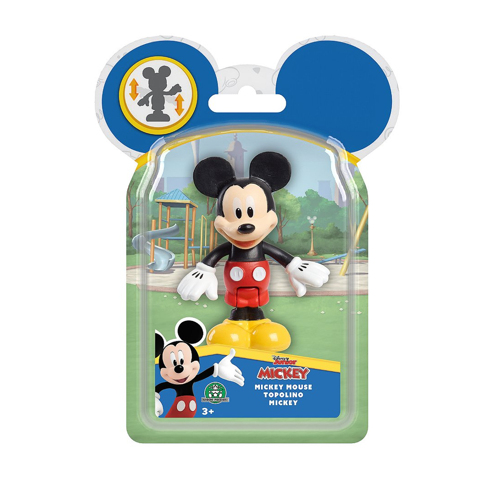 Mickey - Blister 1 Figurine Articulée 7,5 Cm - Modèle Aléatoire - Mickey&Minnie
