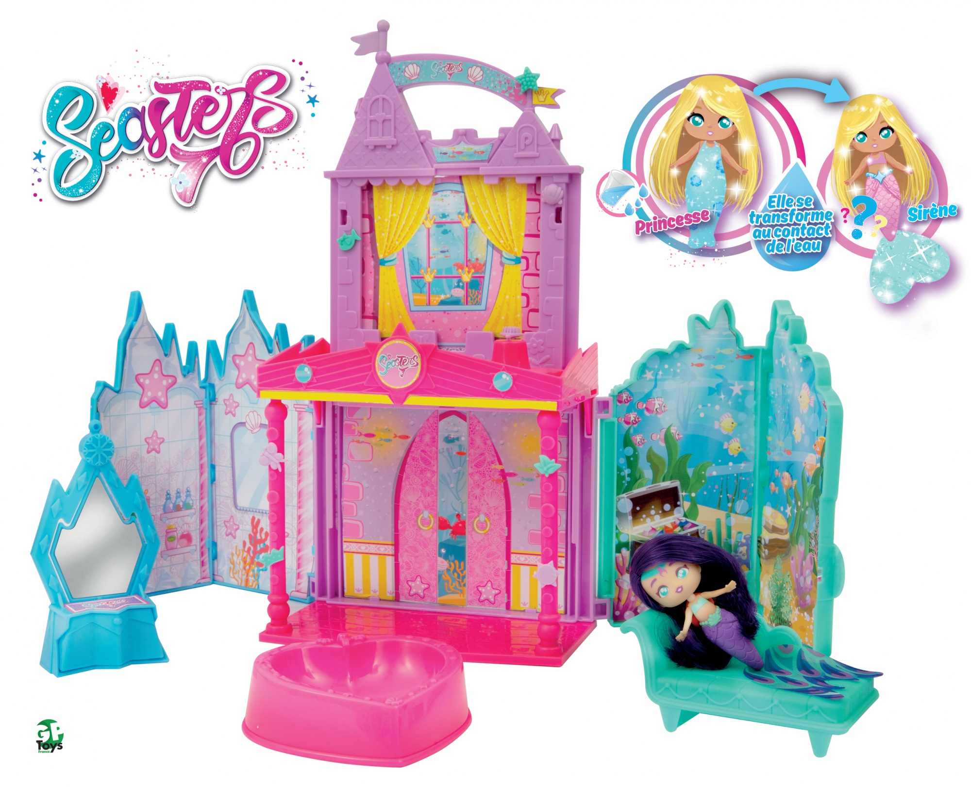 Seasters - Château Avec Sirène - Seasters