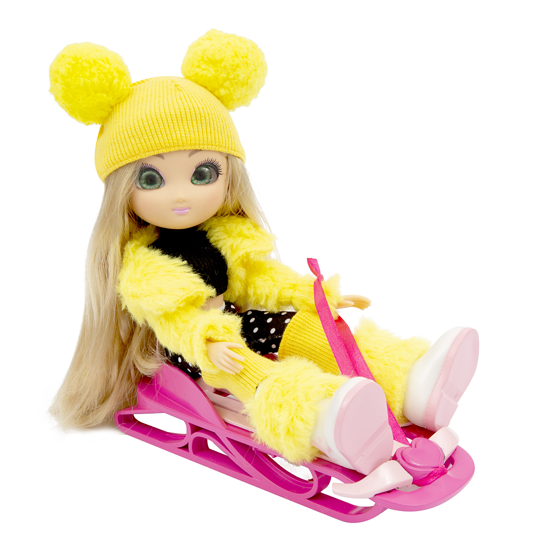 UNIQUE EYES WINTER HOLIDAY Poupée unique eyes 25 cm + accessoires Sophia - vue 2