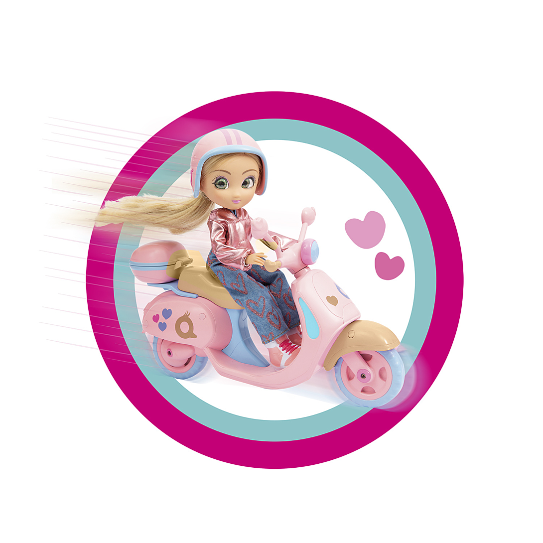 UNIQUE EYES FUN RIDE : Poupée unique eyes 25 cm + Véhicule REBECCA - vue 3