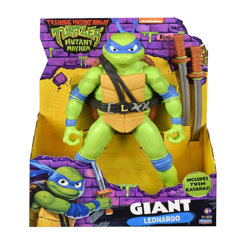 Tortues Ninja - Figurine Articulée 30 Cm - Leonardo - Tmnt