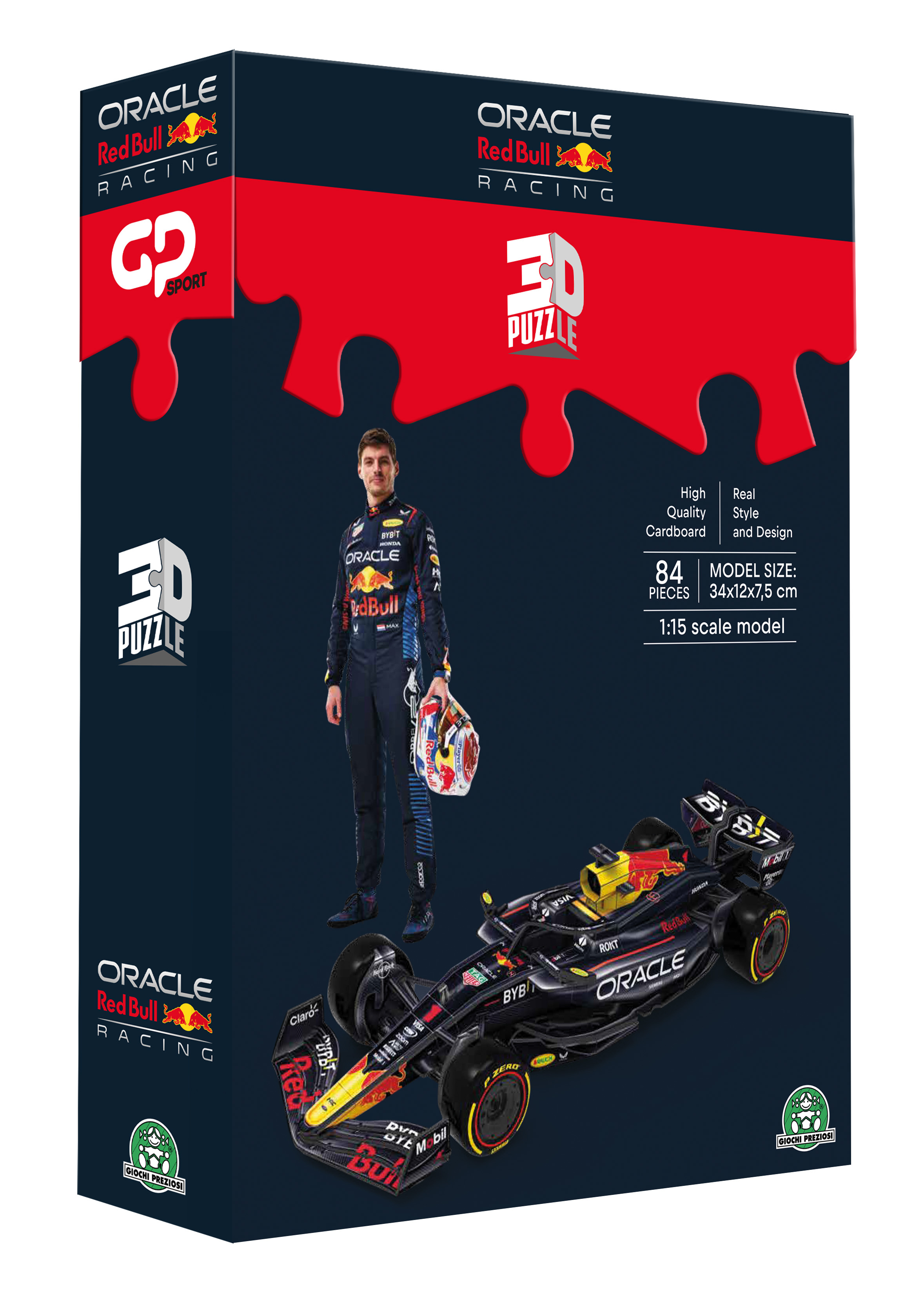 Famosa GP TOYS GP Sport - Puzzle 3D - Formule 1 Red Bull
