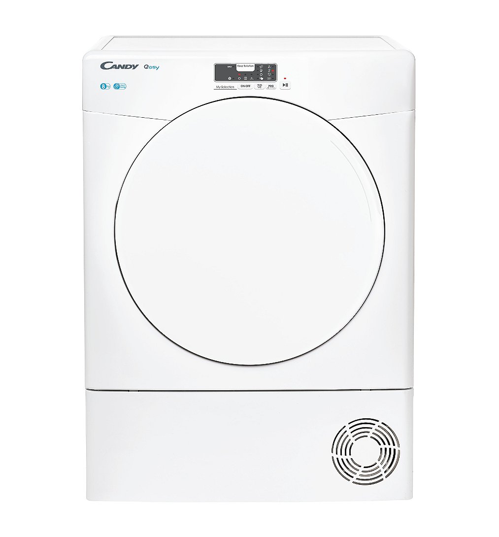 Candy EYE H8A2L-S sèche-linge Pose libre Charge avant 8 kg A++ Blanc