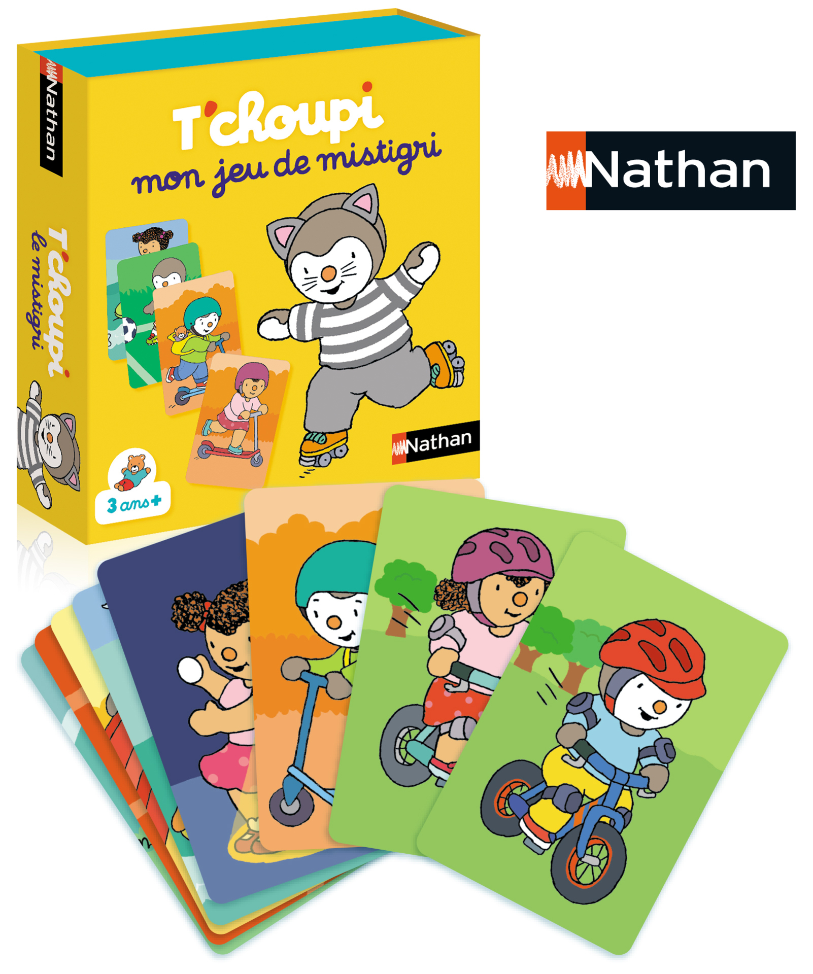 Mon jeu de Mistigri T'choupi Dujardin Nathan