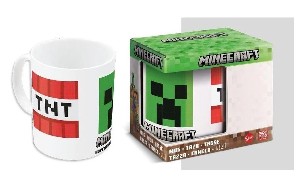 Set de Papelería Minecraft con Estuche - Material Escolar Completo - 2 Libretas, Lápices de Colores, Borradores, Sacapuntas y Regla - Diseño de Personajes y Creeper