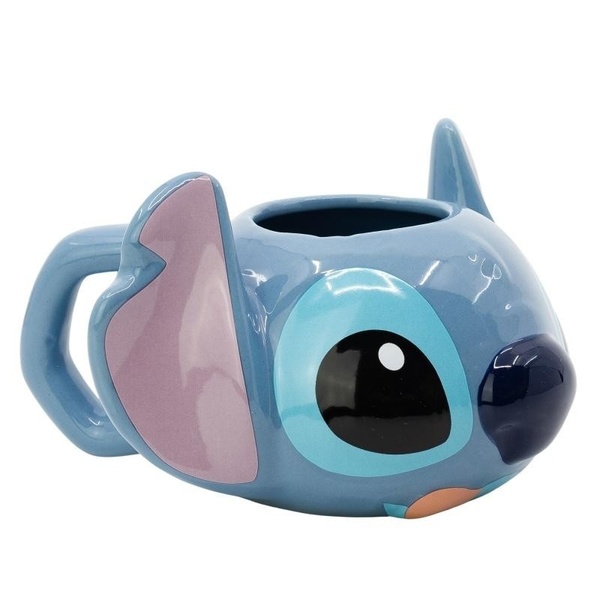 Disney Mug 3D en Céramique 375ml Stitch avec Coffret Cadeau /