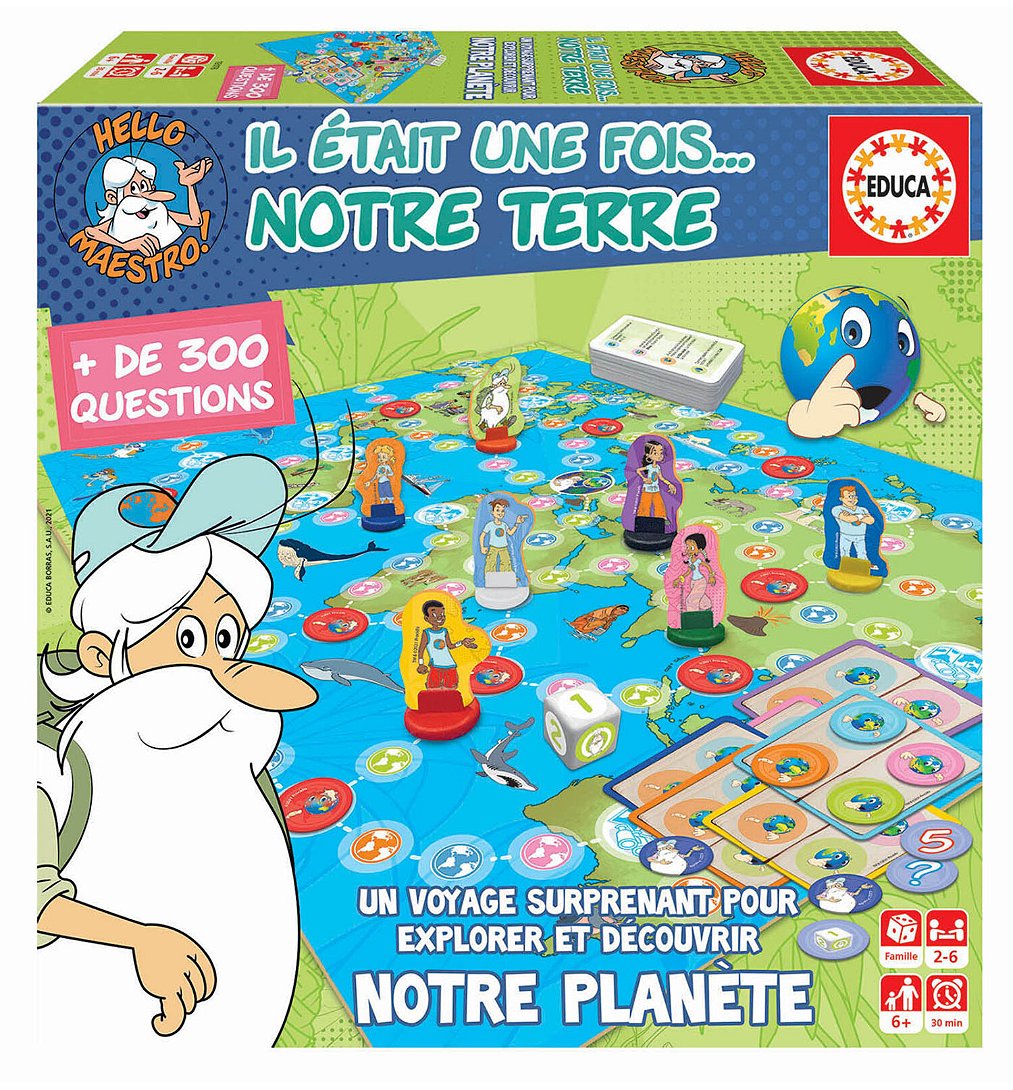 Jeu Il Était Une Fois… Notre Terre - Le Jeu